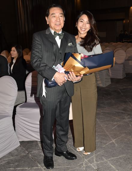 Lesley爆老父秦沛的心情比自己更兴奋及开心。