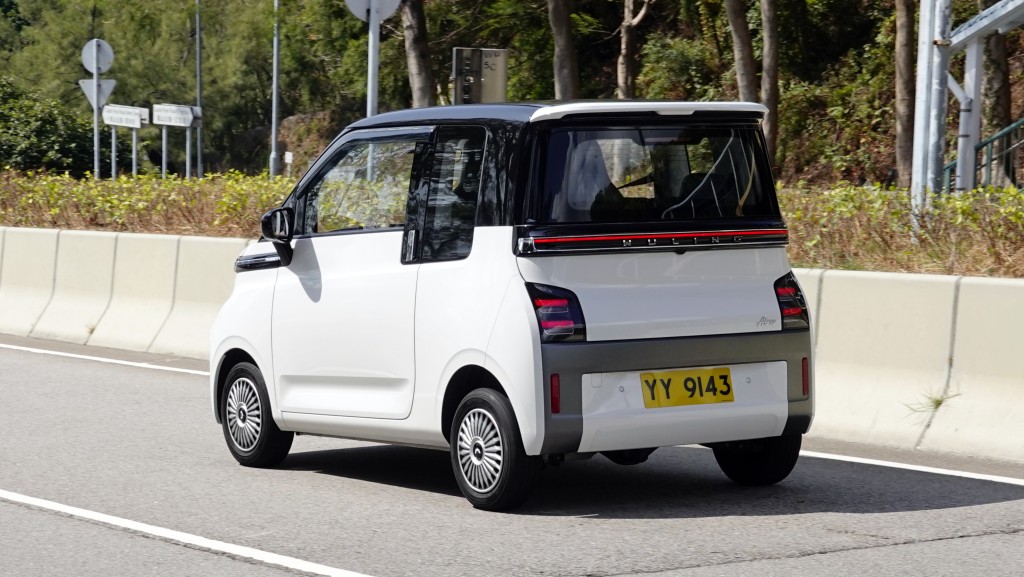 五菱Air EV電動小車極速可設定於30km/h至80km/h之內