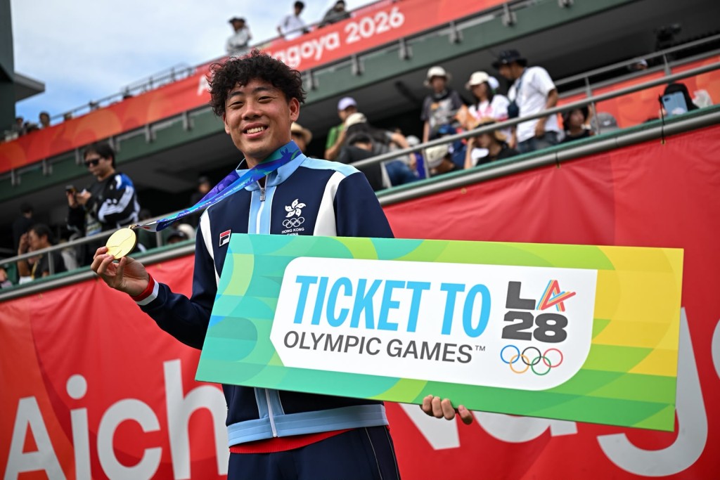 黄泽林获得2028洛杉矶奥运正赛资格。刘骏轩摄
