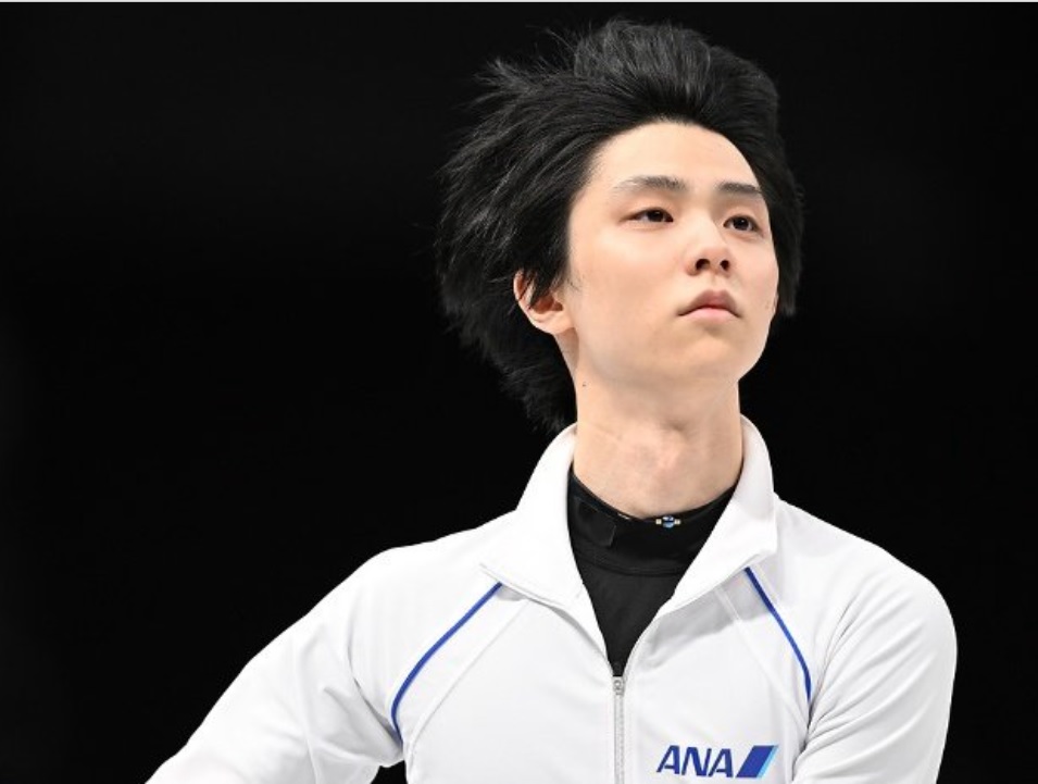 羽生結弦成為史上首名成功完成4A的花滑選手。網上圖片