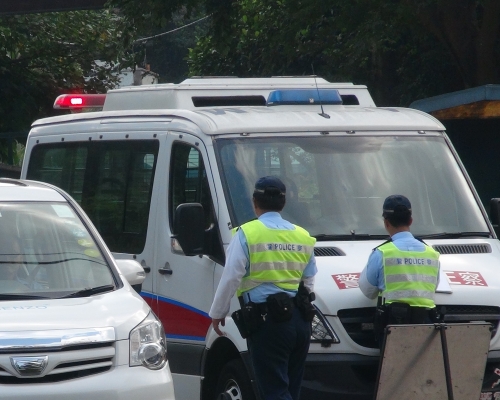 沙頭角公路警察檢查站。資料圖片