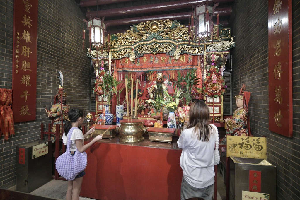 天后诞诞期一般是每年农历3月23日，但西贡天后庙由于种种因素影响，西贡天后诞传统上会顺延1个月。陈浩元摄