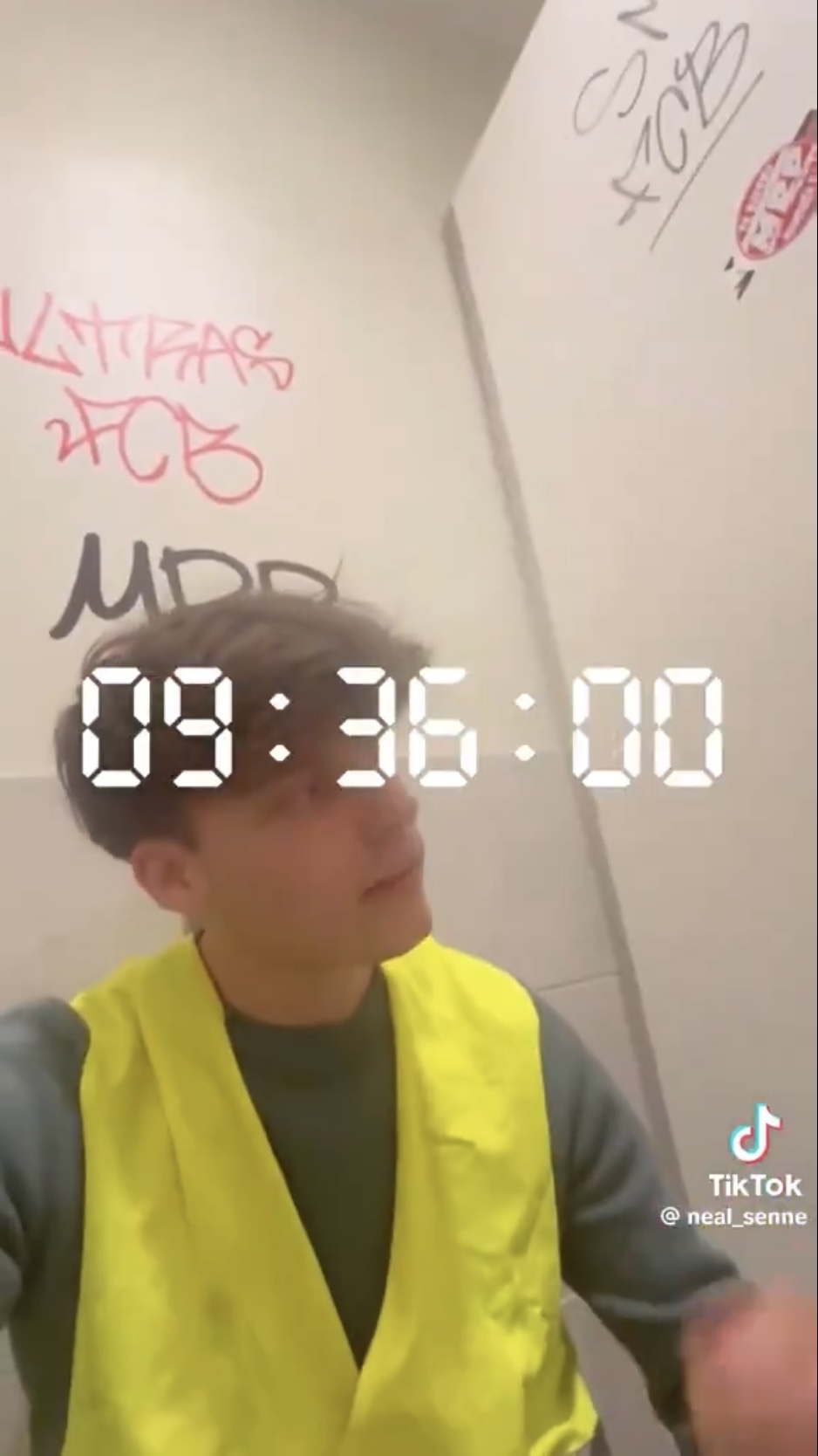 比赛当天上午。 TikTok@neal_senne