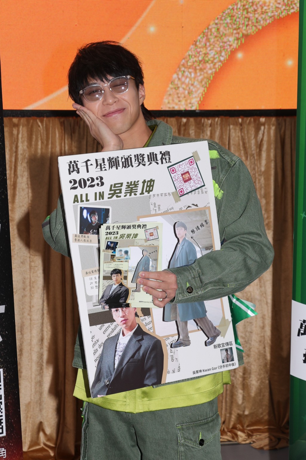 吴业坤入围角逐「最佳男配角」、「飞跃进步男艺员」和「最佳电视歌曲」。