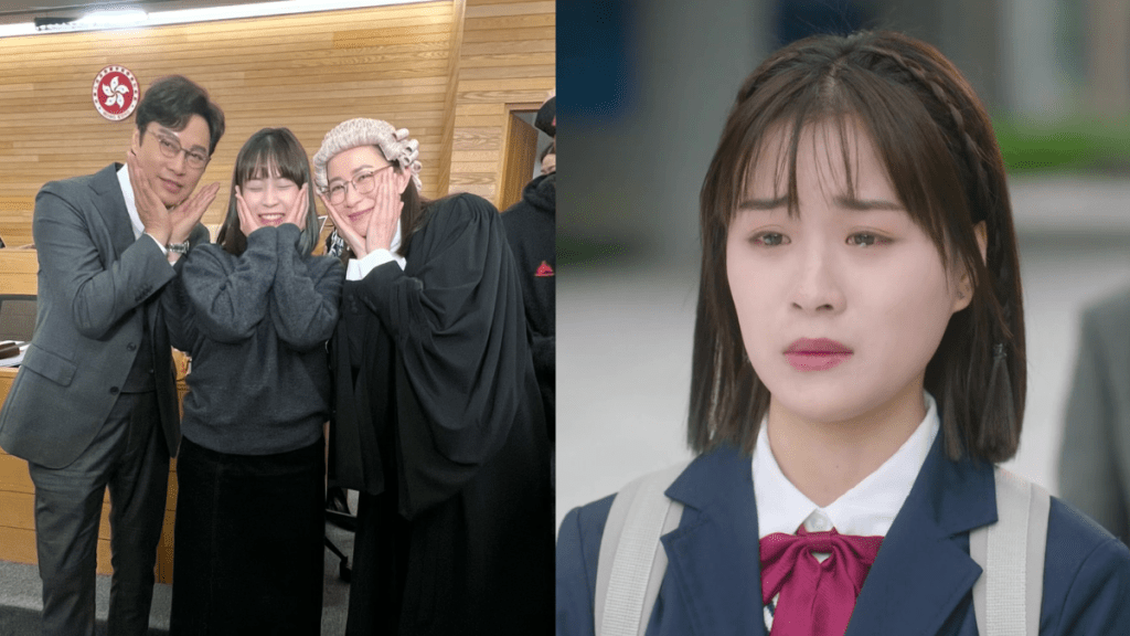 正義女神丨佘詩曼「女兒」演技引網民兩極反應  樂珈嘉「扮細路」被質疑  即睇背景有個星級契媽