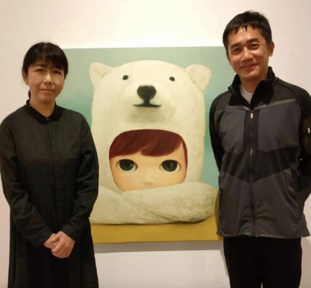 梁朝偉一直都好有童心，鍾情日本畫家山本麻友香作品。