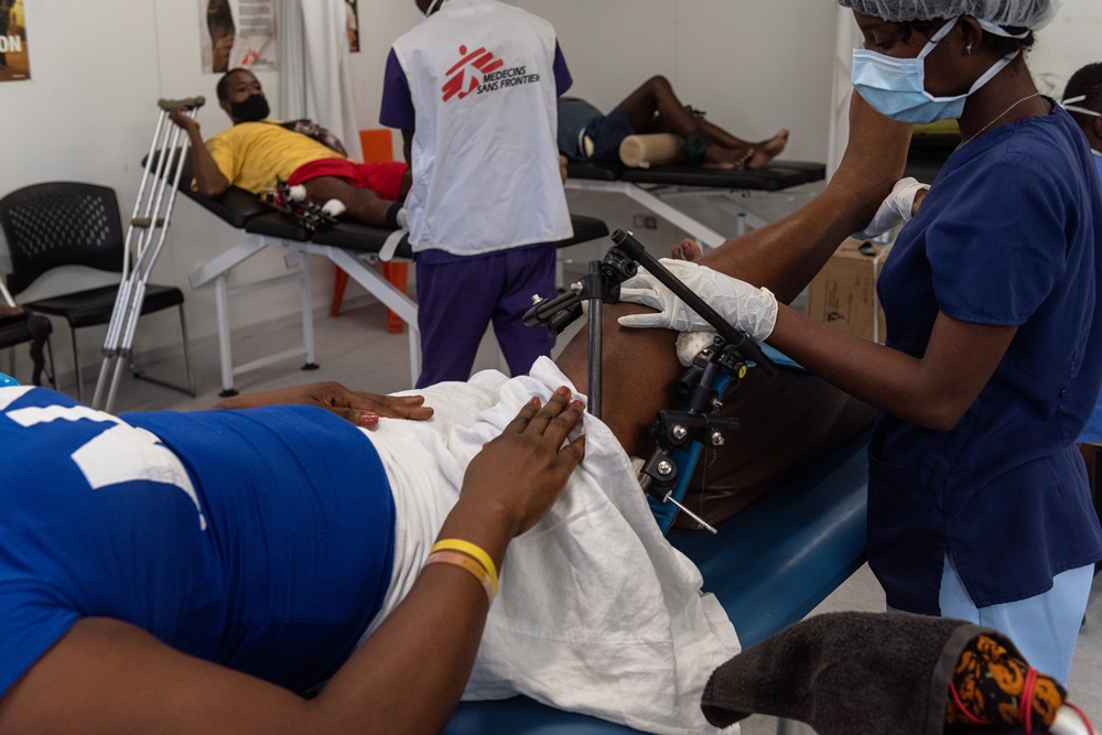近月在海地发生多宗针对医疗工作的安全事故。© Johnson Sabin