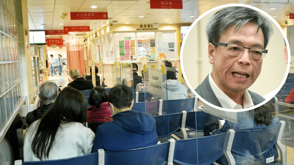 梁子超(細圖)指本港群體免疫並不平均。資料圖片