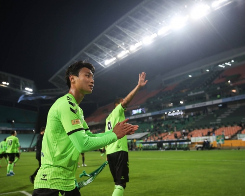 白升浩三月选择投効全北汽车，渐渐成为队中主力。网上图片