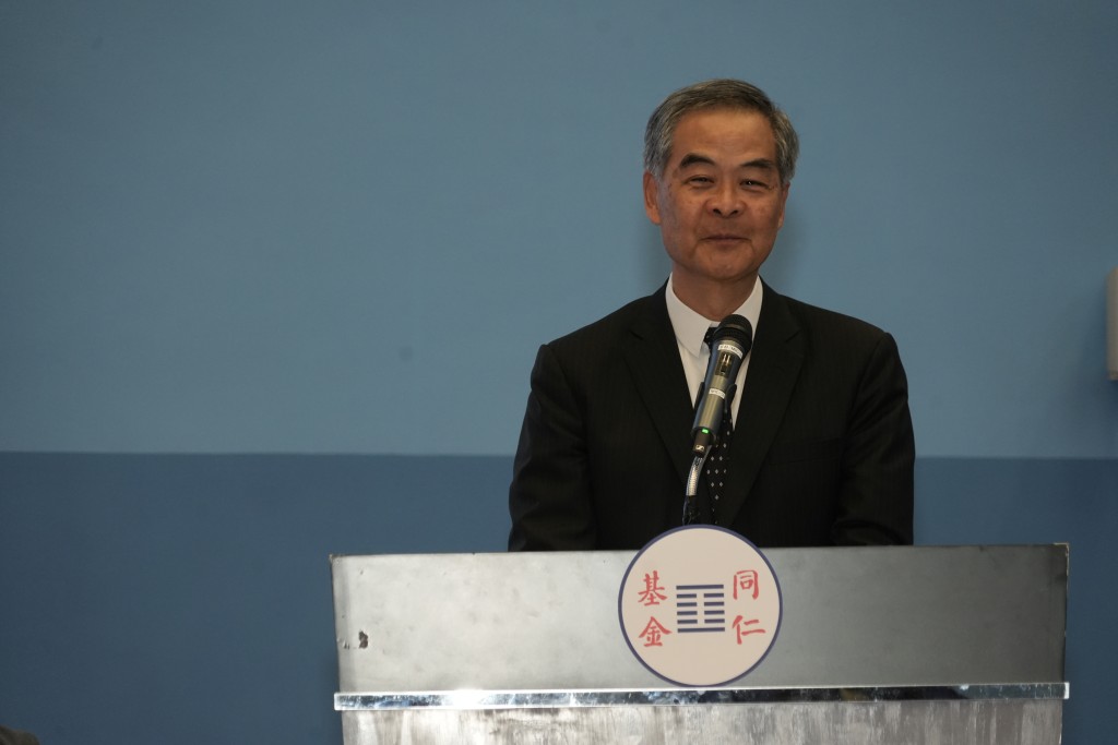 全國政協副主席梁振英亦有出席典禮。