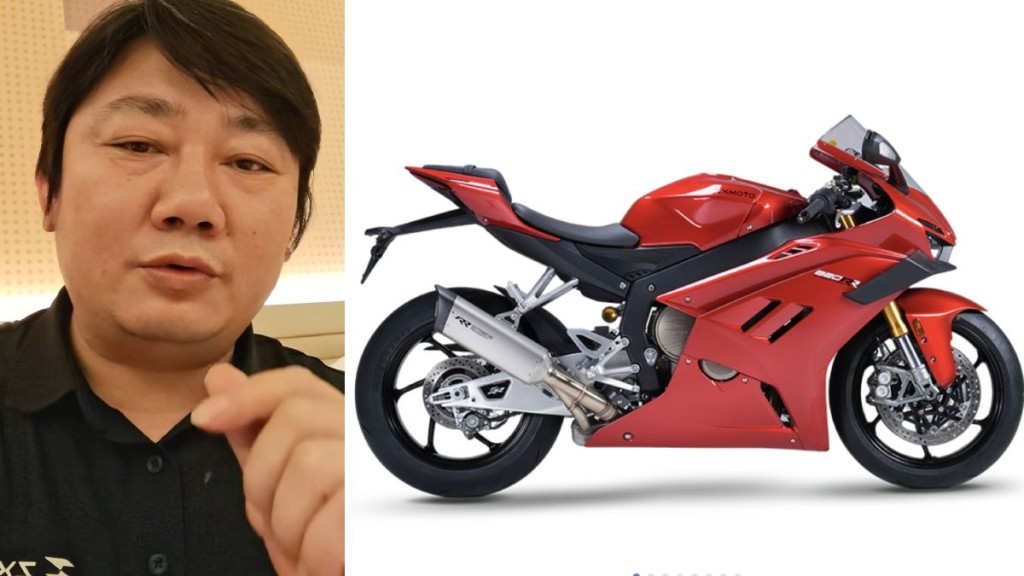 張雪機車董事長張雪拍片直言，會為車主承擔維權費。抖音＠張雪的機車
