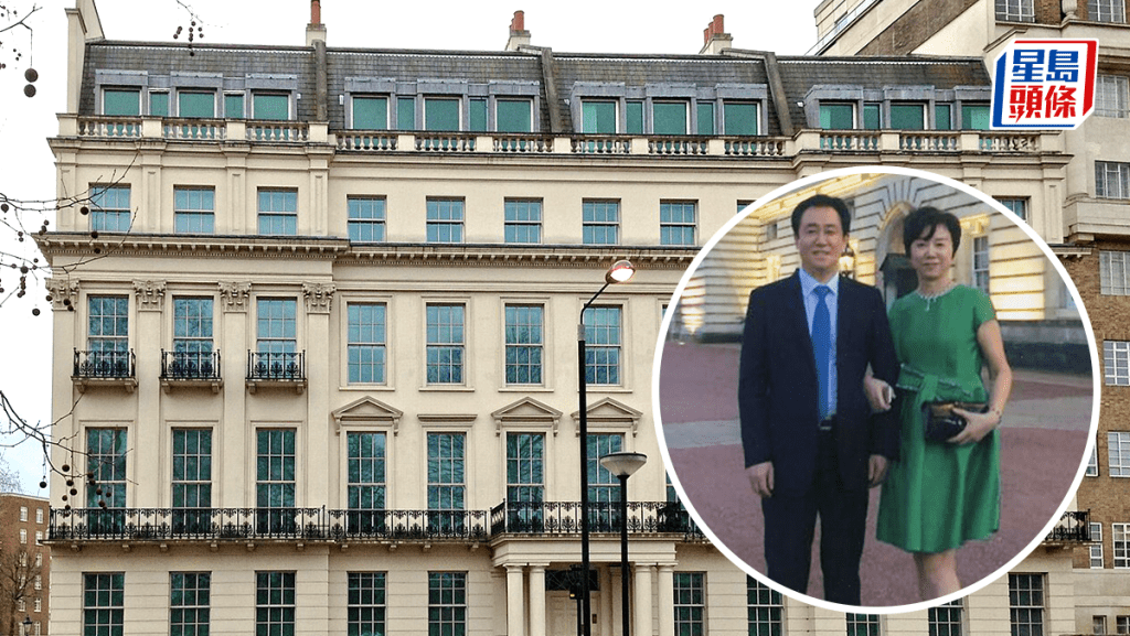 許家印前妻21億倫敦豪宅丟空 門廊遭人佔據3年 曾是英國史上最貴私宅