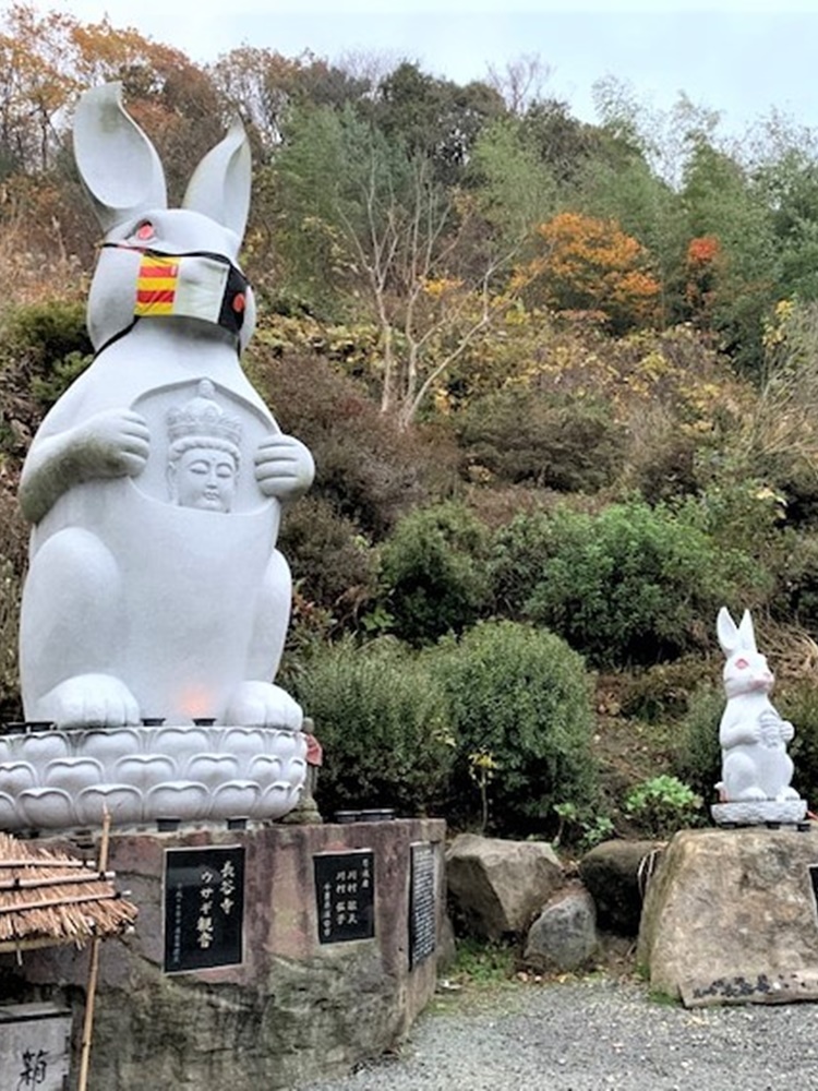 長谷寺因設有「兔觀音」而聞名。（網上圖片）