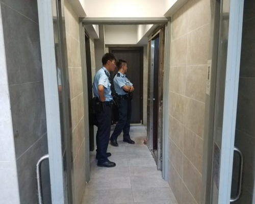 警方到場調查。