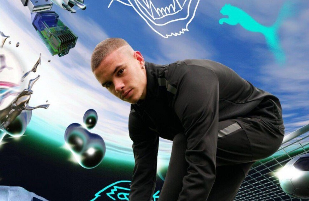 羅密歐同尼馬成為同一品牌代言人。網上圖片