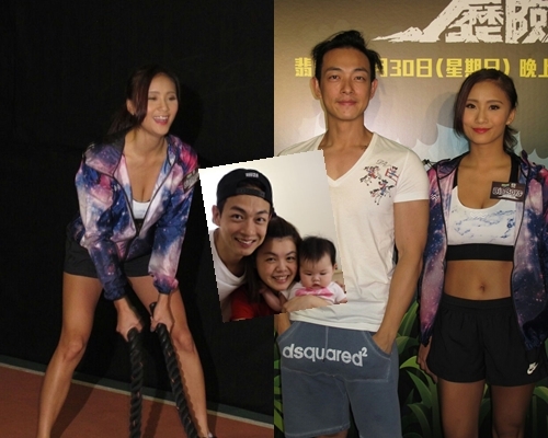 歐陽巧瑩繼續撐解放乳頭運動唔著Bra；梁烈唯湊女湊到手腕痛。