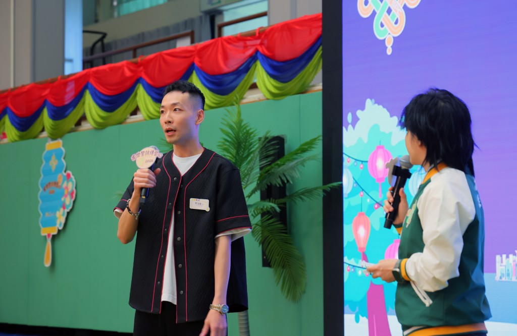好市民得獎者李浩權先生分享防騙心得。