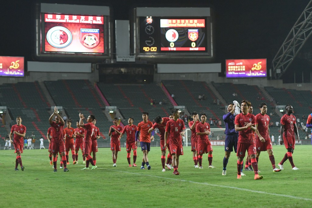 港隊2023年將參加亞洲盃決賽周。 本報記者攝