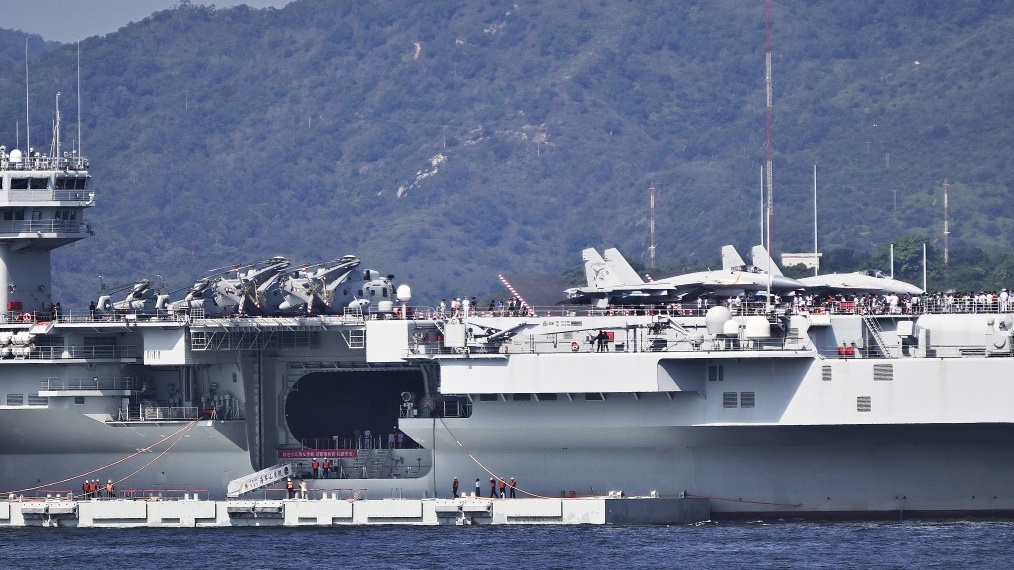 山東艦訪港｜艦隊今日離港