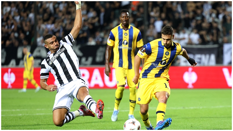 基斯甸比歷的攔截與長傳皆在隊中首屈一指。REUTERS