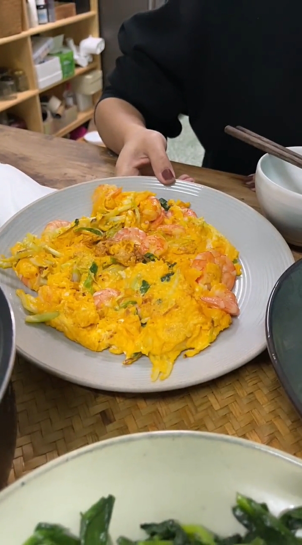 蝦仁炒蛋