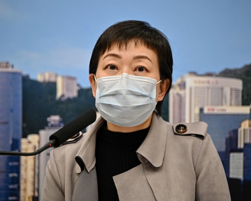 衛生防護中心傳染病處主任張竹君。資料圖片
