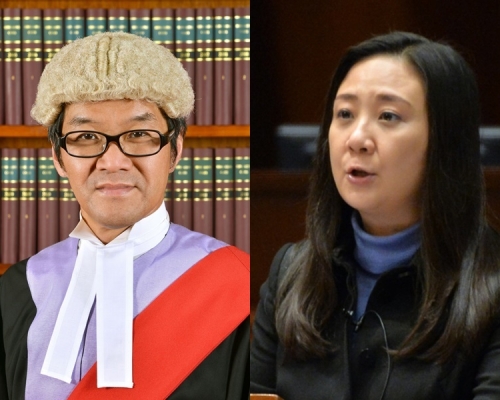 葛珮帆要求澄清郭偉健被撤換一事。資料圖片
