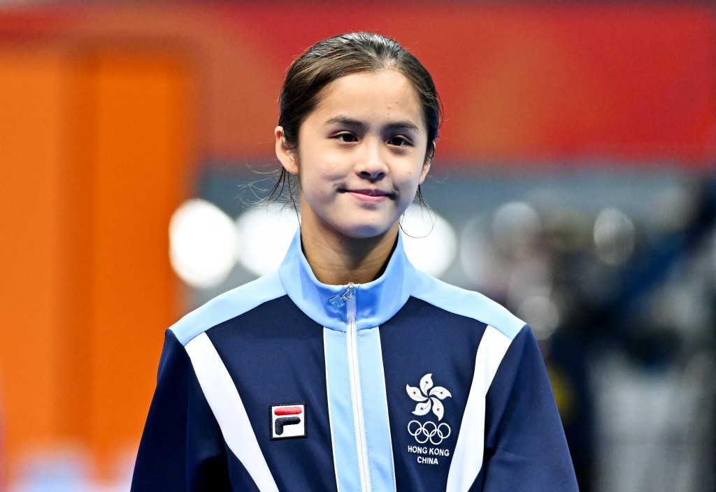 陈梓铭由一米板升上三米板，今早出战爱知名古屋亚运女子跳水3米板预赛，完成五跳以217.9分排名第7顺利晋身决赛。路透社