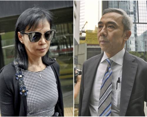 馮永業(右)、陳婉玉(左)。資料圖片