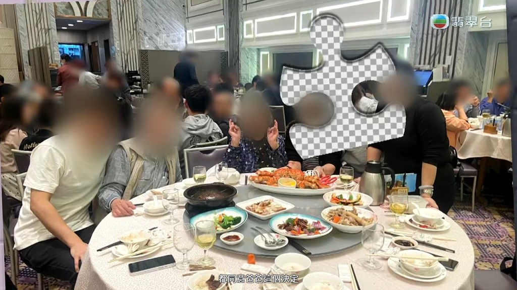 吳婆婆指，當時全家人包括三女兩子都同意由二女處理爸爸的資產。