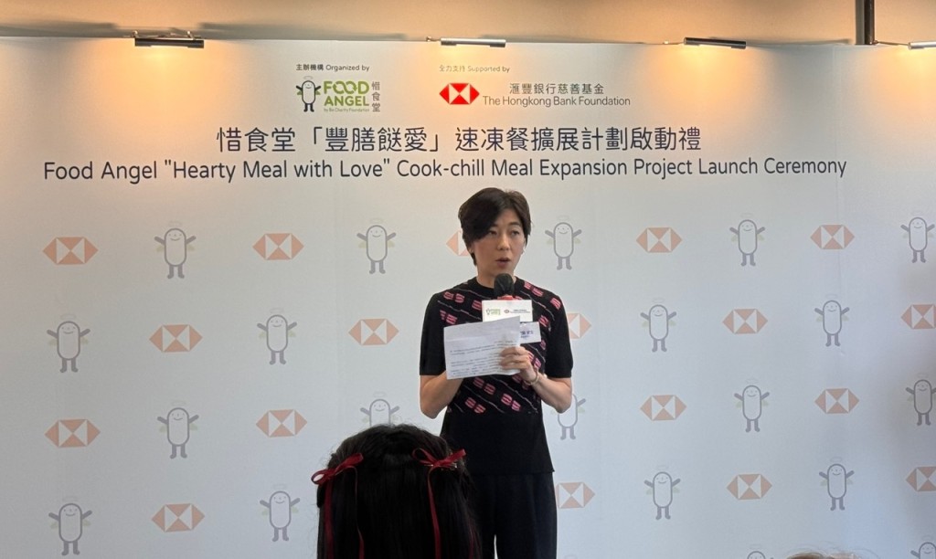 惜食堂創辦人董愛麗。 惜食堂創辦人董愛麗。