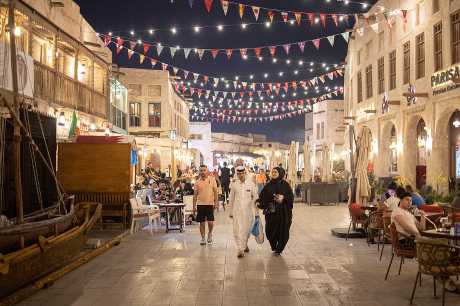 Souq Waqif市集是多哈歷史最悠久及規模最大的市集。