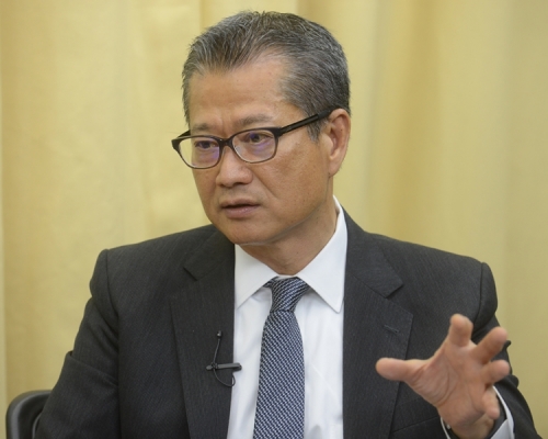 陳茂波指創新科技是世界潮流，是經濟驅動力。資料圖片