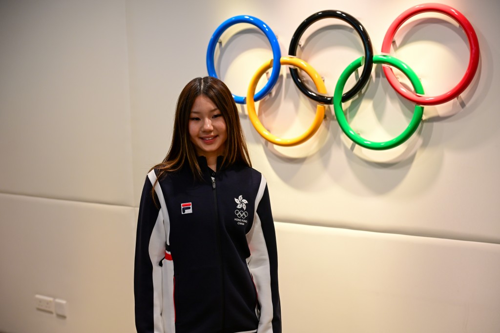 金詠晞表示自己最初亦難以置想能拿到資格。攝影：魏國謙