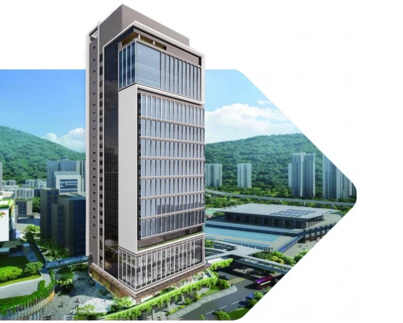 觀塘綜合發展項目中興建公務員學院新大樓的工程正按計劃進行中。公務員學院網截圖