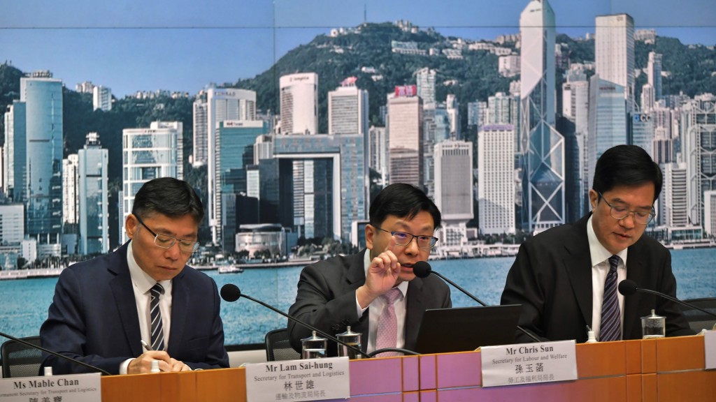 勞工及福利局局長孫玉菡否認今次安排繞過勞顧會,強調局方十分重視勞顧會。陳極彰攝