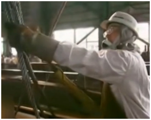 研修生從事被日本人排斥的「3K工作」，即kiken  (危險)、kitanai (污穢)和kitsui (累人)。網上圖片