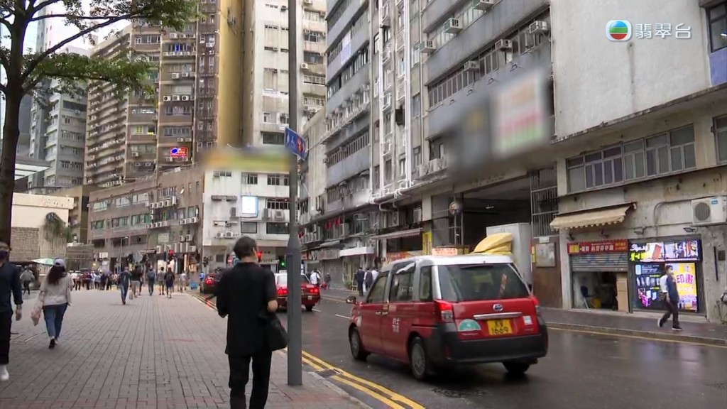 TVB節目《東張西望》播出工廈變淫窟的報導。
