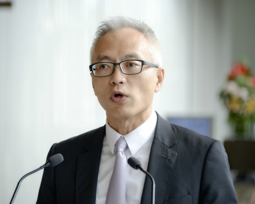 金管局副總裁李達志指港匯可能會再次觸發弱方兌換保證。資料圖片