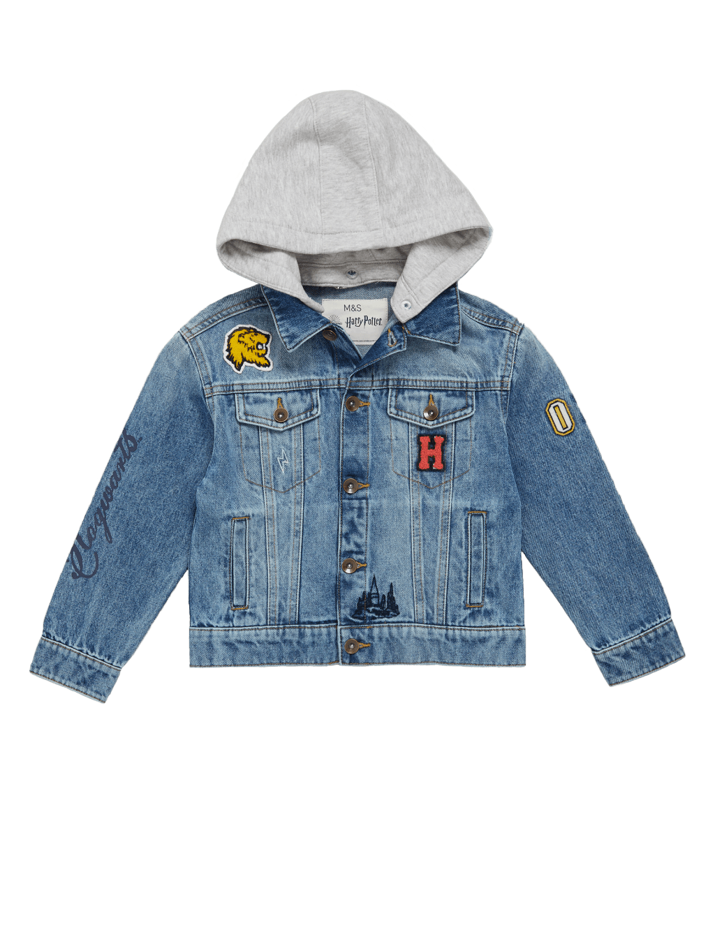 HP Hooded EMB Denim Jacket $499/S