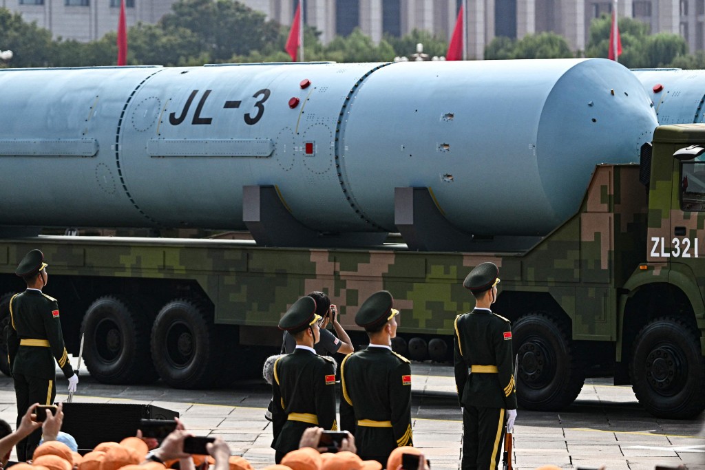 巨浪-3潛射彈道導彈。 法新社