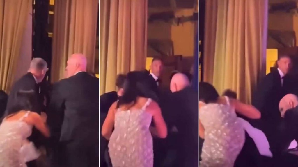 姜偉嘉一度企圖繞過特朗普逃生但失敗。X