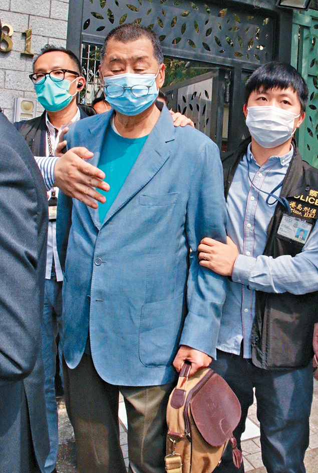 黎智英涉串謀勾結外國勢力案昨進行第118日審訊。
