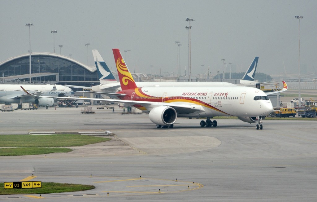 陳茂波沒證實香港航空是否尋求政府支援。資料圖片