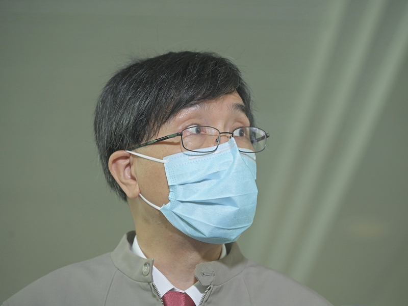 港大學微生物學系講座教授袁國勇。資料圖片
