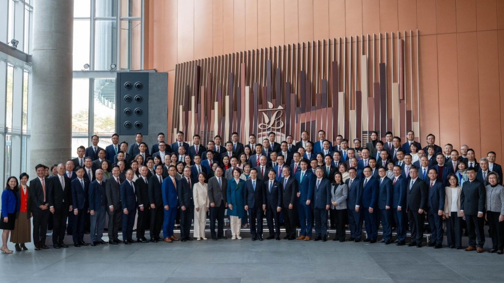 新一屆立法會議員今日（1日）在行政長官李家超監誓下宣誓就任。陳國基FB圖片