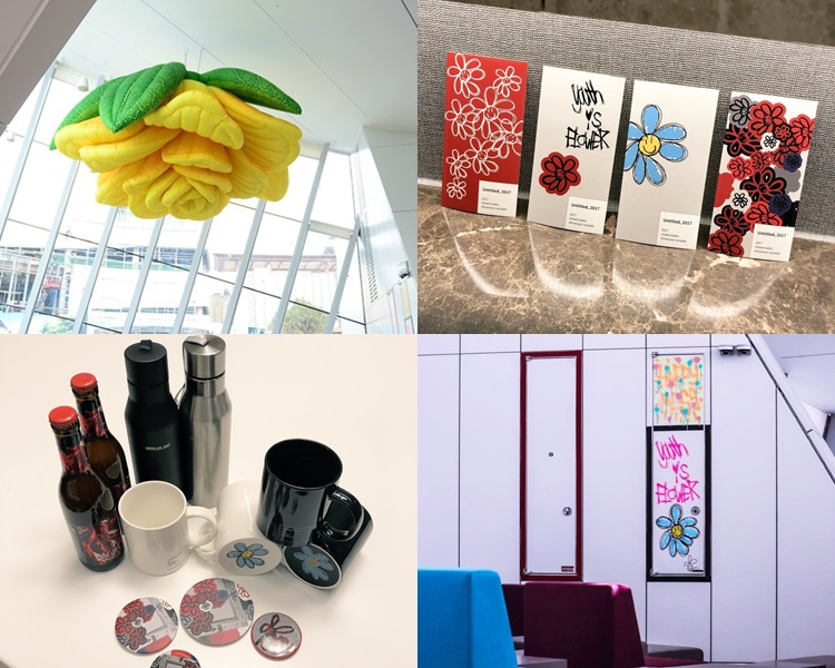 咖啡店內擺放著GD設計的產品。（網圖）