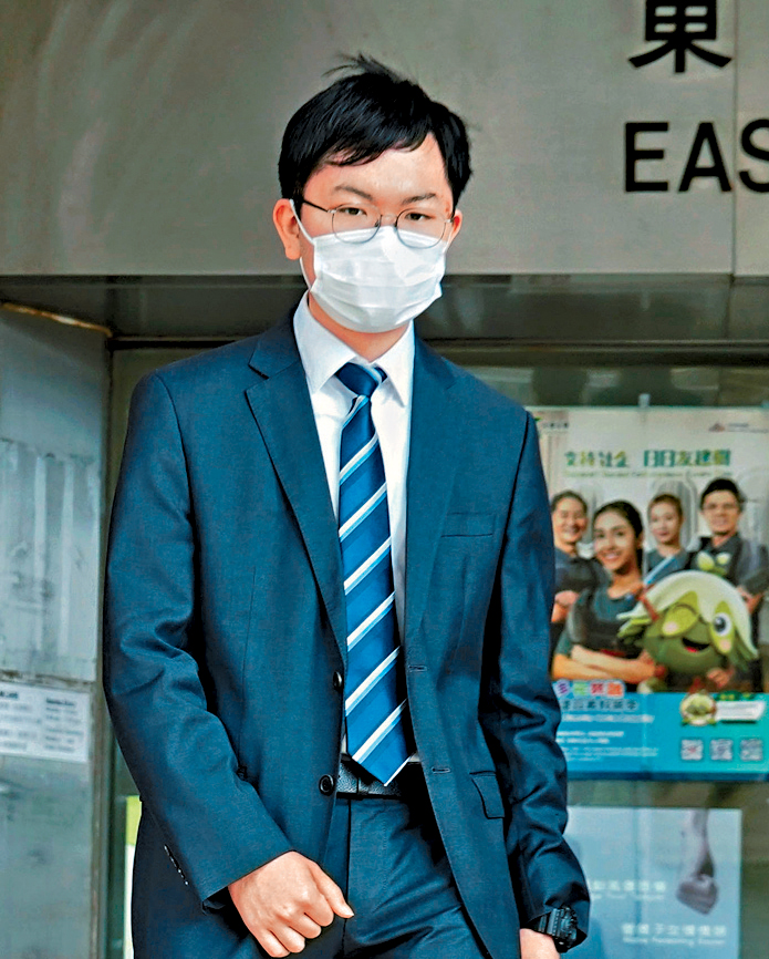 涉案23歲男學生承認2項窺淫罪，續准以500元等條件保釋候判。
