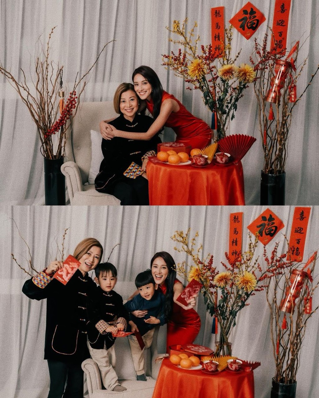 陈凯琳早前在IG分享了一辑贺年照。