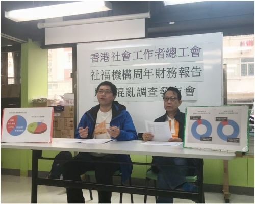 熊百祥建議社署訂立雜項佔整體開支的「合理比例」。